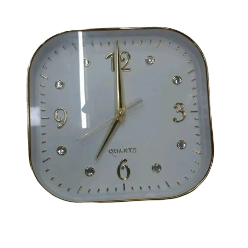 Square Plastic Wall Clock