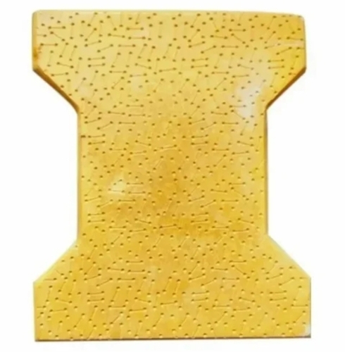 Yellow I Shape Cement Paver Block