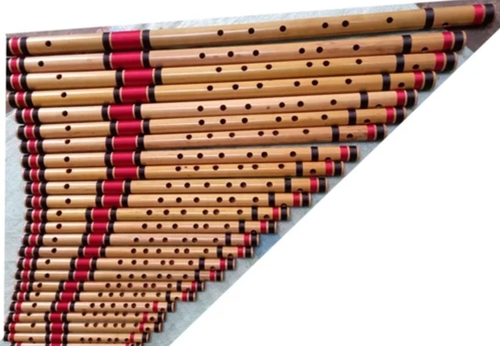 Bamboo Flutes 17 Piece Ka Set Flute Professional