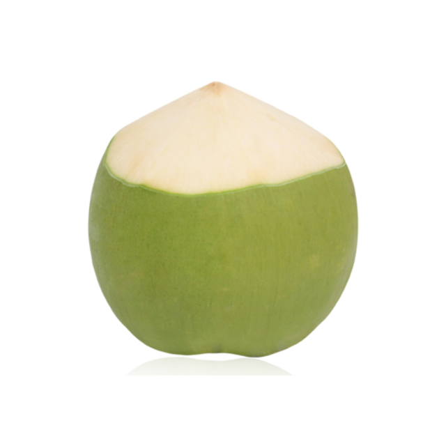 Fresh Coconut Green Husk Coconut - Color: White