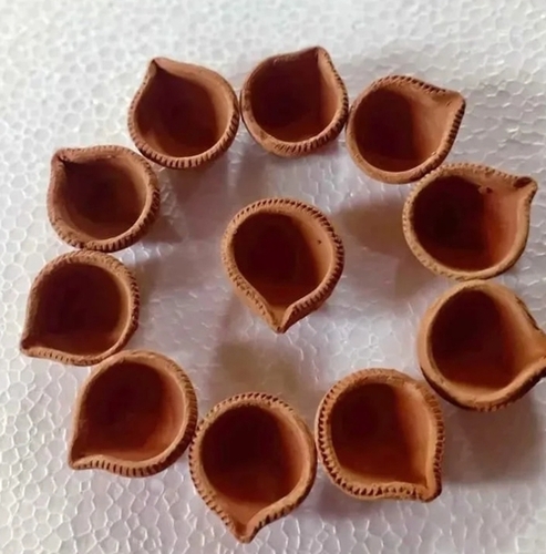Handmade Terracotta Plain Diya