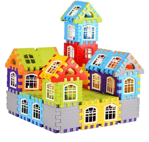 Happy Home House Building Block