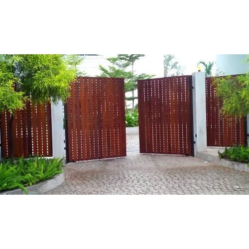 Mild Steel Gate - Color: Brown