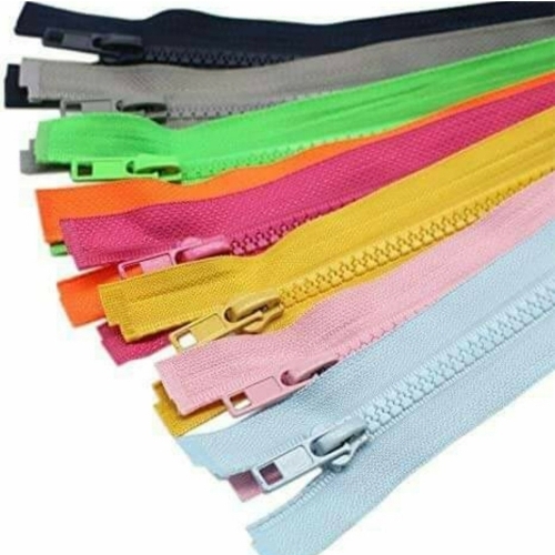 Multicolor Jacket Zipper