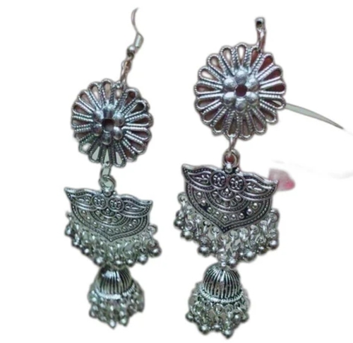 Party Wear Oxidized Earring
