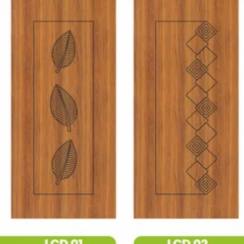 Plain Groove Cutting Laminate Door