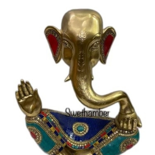 Brass Modern Ganesha