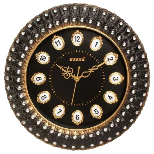 Diamond Crystal Wall Clock