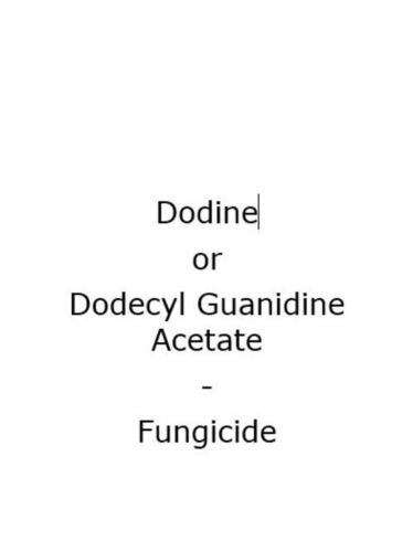 Dodine 65% Dodecylguanidine Acetate Dodecyl Guanidine Acetate - Application: Application To Crops: Apples