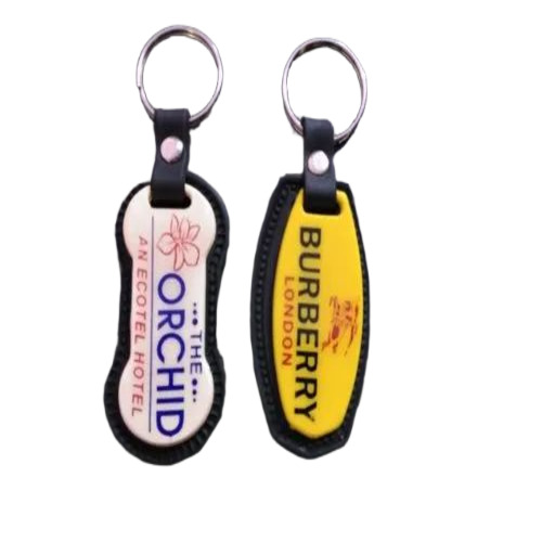 Platic Printed Key Chain