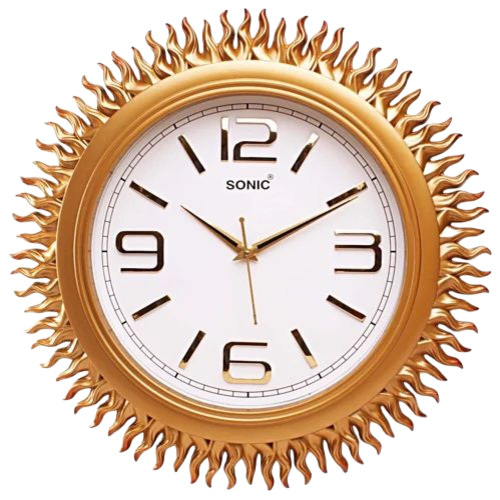 Sun Design Wall Clock