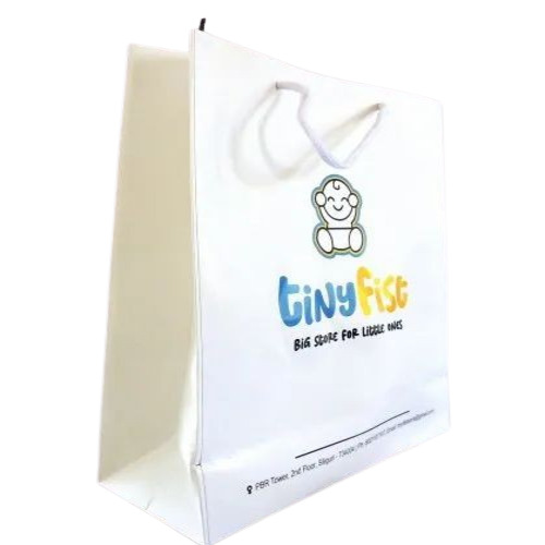White Art Paper Bag