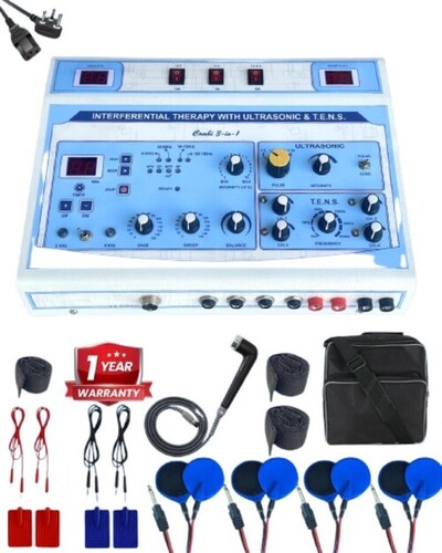 3 In 1 Physiotherapy Machine - Age Group: Elders
