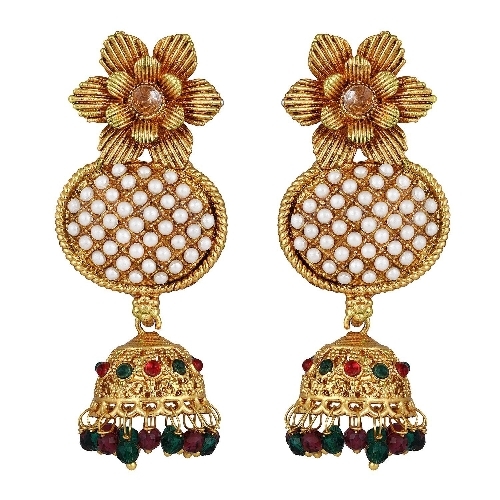 Gold Plated Artificial Earring