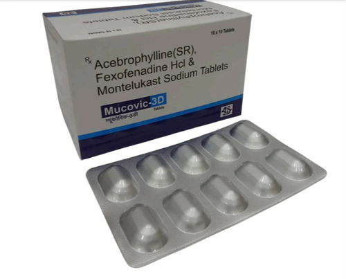 Acebrophylline Fexofenadine Montelukast Sodium Tablets