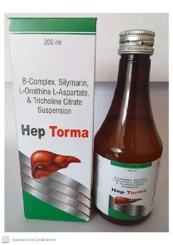 B Complex Silymarin L Ornithine L Aspartate Tricholine Suspension