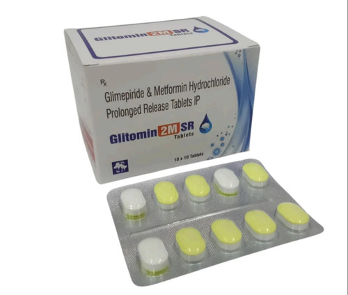 Glimepiride And Metformin Hydrochloride Prolonged Release Tablets