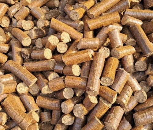 Groundnut Shell Biomass Briquette