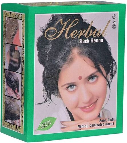 Herbal Black Henna Powder - Color: All