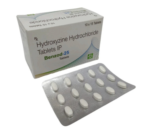Hydroxyzine Hydrochloride Tablets Ip 25mg