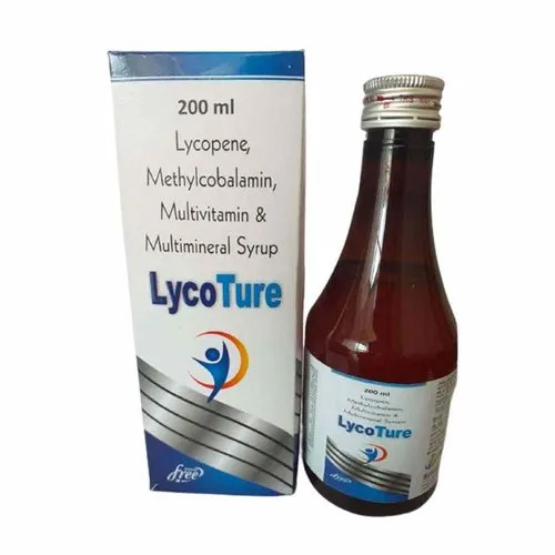 Lycopene Methylcobalamin Multivitamin Multimineral Syrup