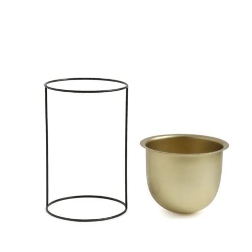Metal Look Planter