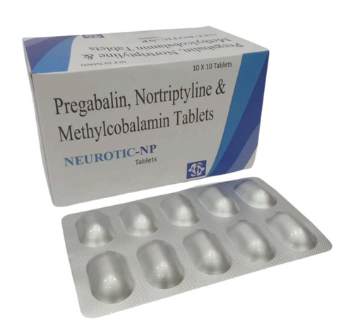 Pregabalin Nortriptyline And Methylcobalamin Tablets