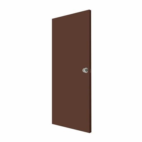 Pvc Flush Brown Door - Open Style: Folding