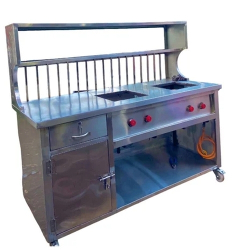 Ss Food Gas Burner Counter