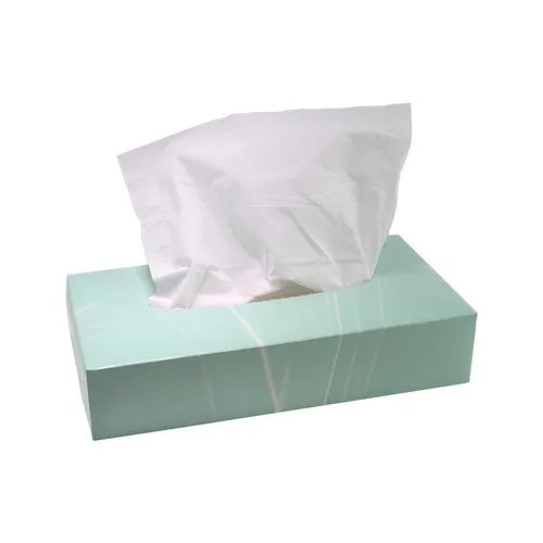 White Facial Tissue Paper