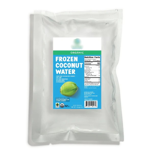 100% Pure Coconut Water Frozen - Capacity: 26000 Ltr