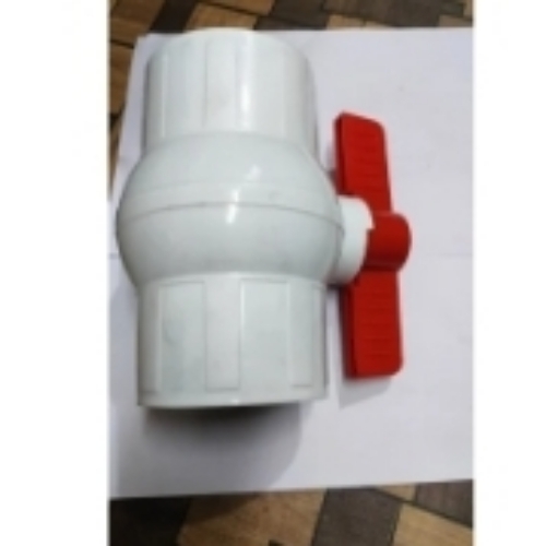65 mm White PVC Ball Valve