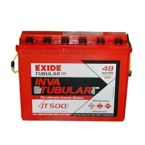 Exide IT 500 Inverter Battery Capacity: 51 A 80ah