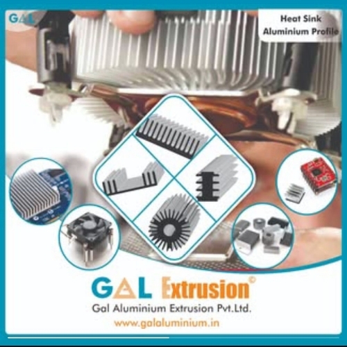 Heart sink aluminium profile