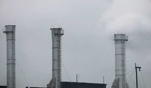 Industrial Chimney - Exhaust Type: Combination