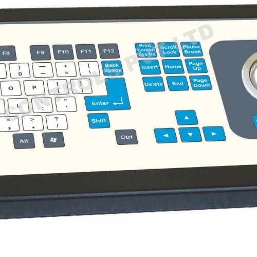 Membrane Keypad With Trackball