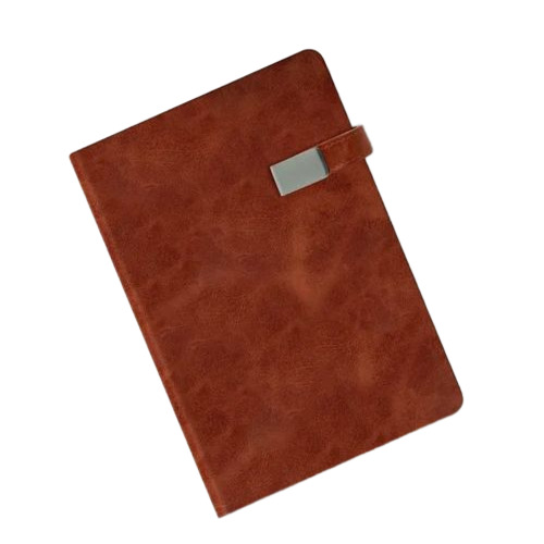 Plain Leather Cover Diary