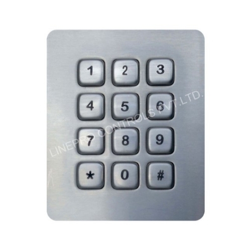 Public Telephone Metal Keypad