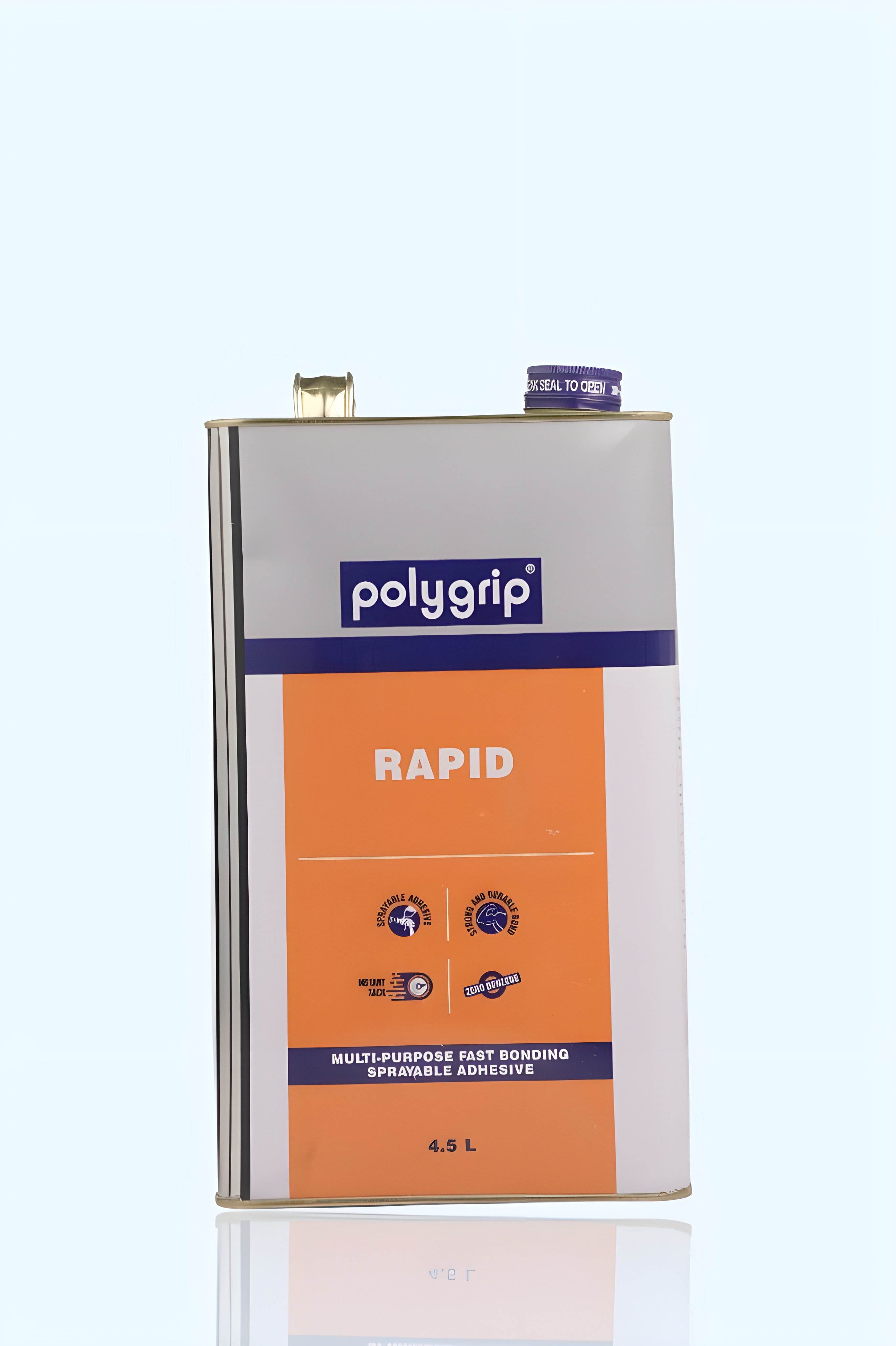 5 Ltr Rapid Polygrip Synthetic Rubber Adhesive