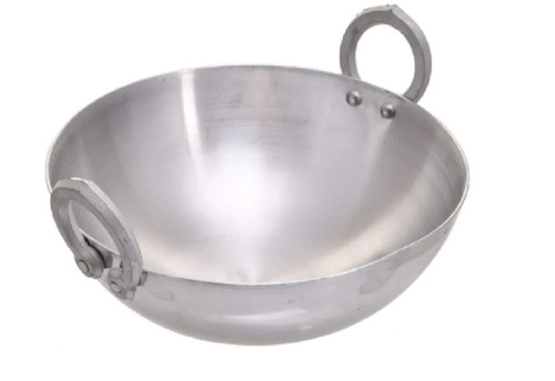 Aluminium Kadai - Material: Steel