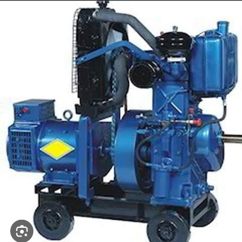 Blue Diesel Generator