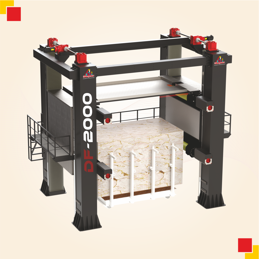 DT2000 Thin Multi Wire Machine for Marble Block Cutting 0.5mm