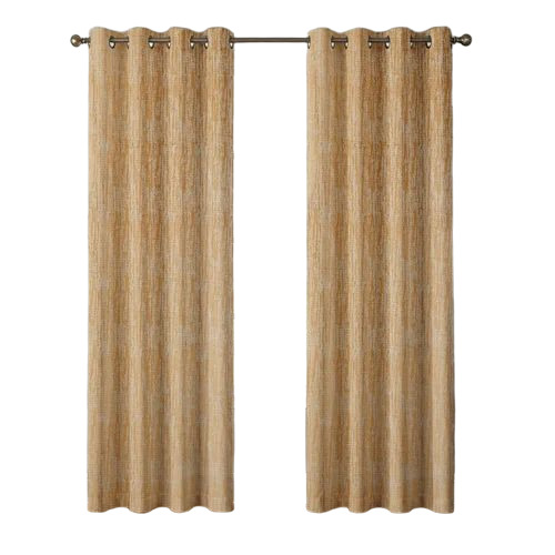 Fancy Print Door Curtain