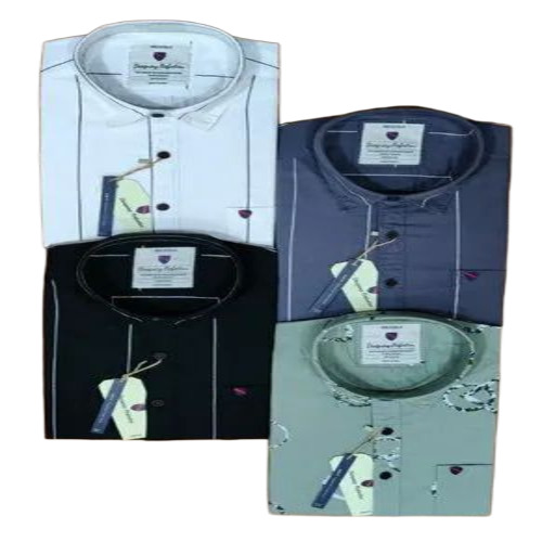 Mens Printed Cotton Shirts