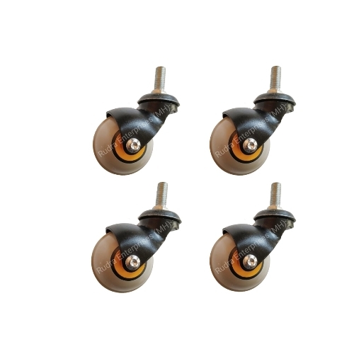 Ball Caster Wheel Thread/Screw - Heavy Duty 360 Degree