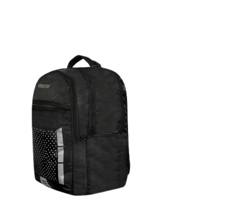Black Color Polyester Backpack Bag