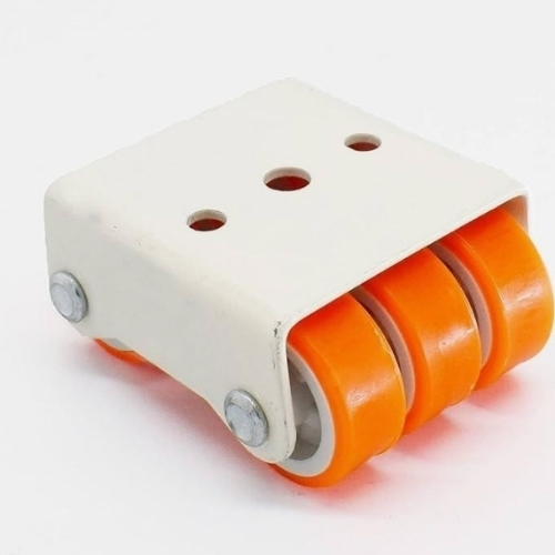 Caneuf Caster Wheel 6-Wheels Fix Rollor Mini Casters Wheel