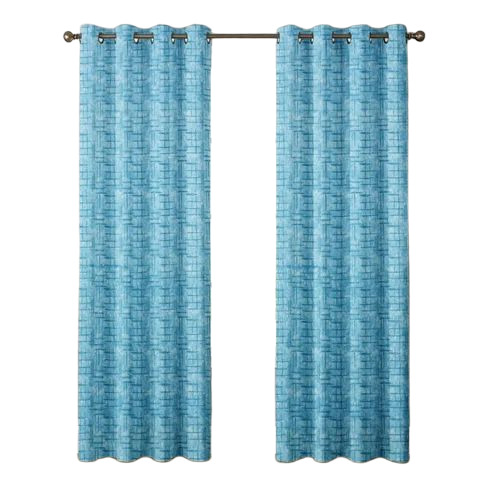 Check Velvet Curtains
