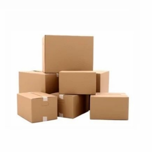 Corrugated Packaging Box - Color: Brown