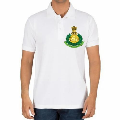 Goa Police Men Cotton T Shirt